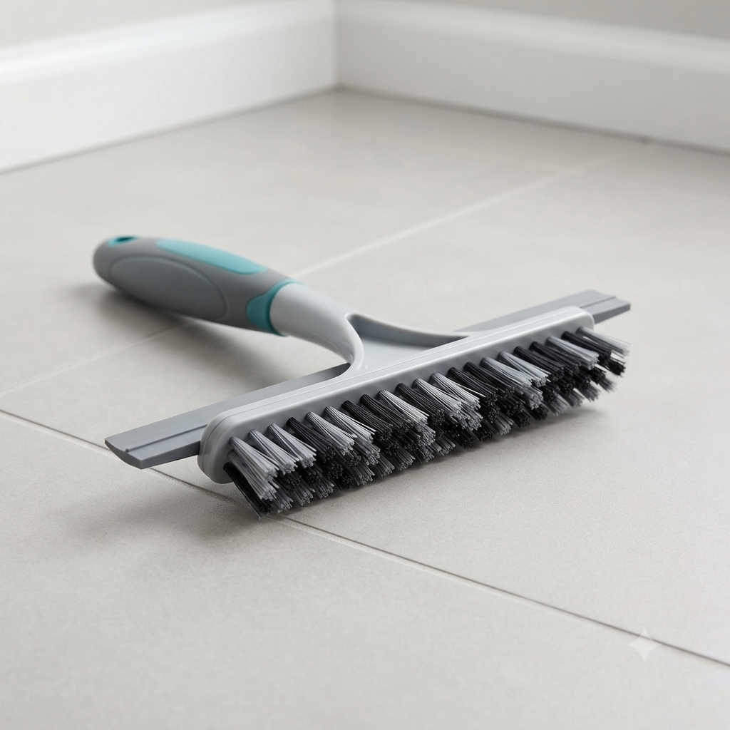 2-in-1 Mop and Brush Scraper Cleaning Tool