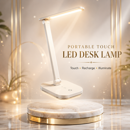 Elegant Portable Touch-Control Desk Lamp