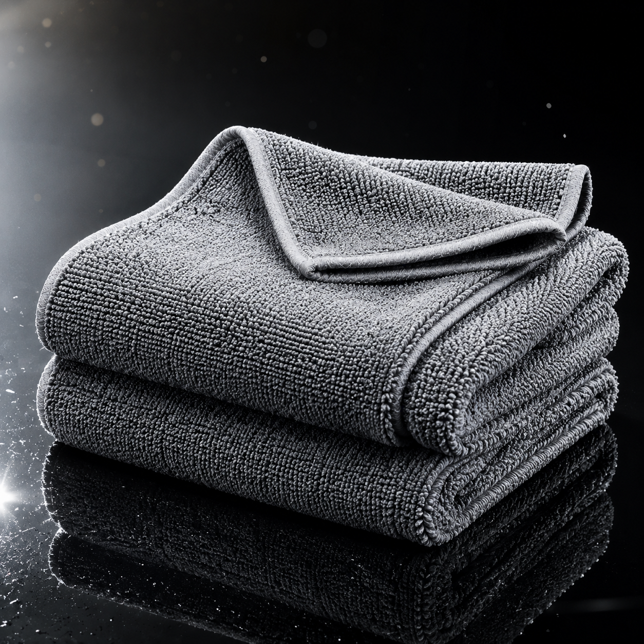 Zaroorat.online™ Premium 300 GSM Microfiber Cleaning Towels / Cloths (Pack of 5)