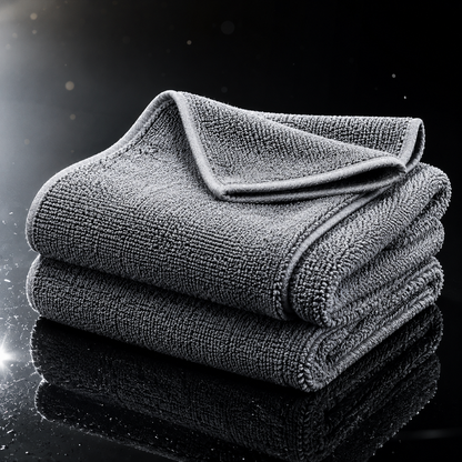 Zaroorat.online™ Premium 300 GSM Microfiber Cleaning Towels / Cloths (Pack of 5)