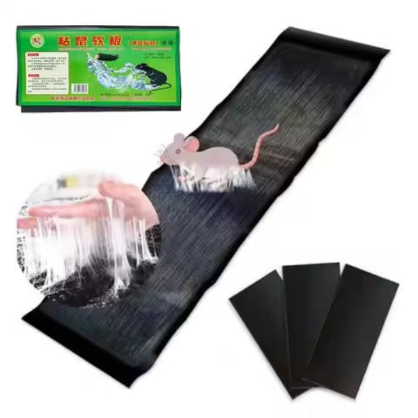 Effective Rat and Mouse Glue Mat Trap - 120x28cm Sticky Rodent Catcher Sheet for Pest Control | Mouse Trap Carpet